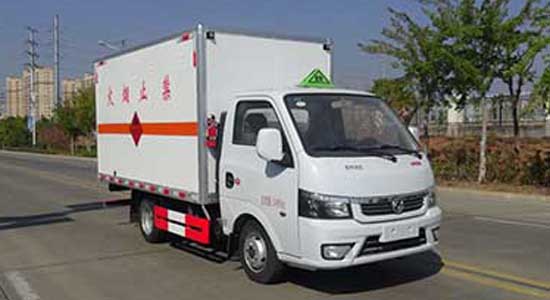 雜項危險物品廂式運輸車