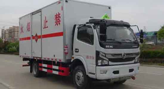 雜項危險物品廂式運輸車