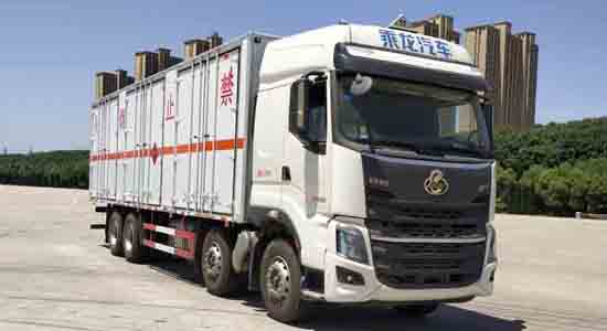 雜項危險物品廂式運輸車