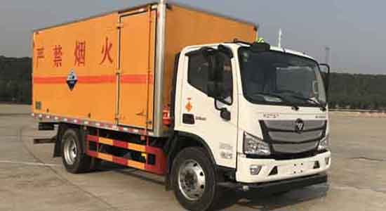 腐蝕性物品廂式運輸車