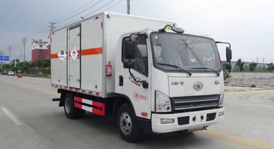 毒性和感染性物品廂式運輸車